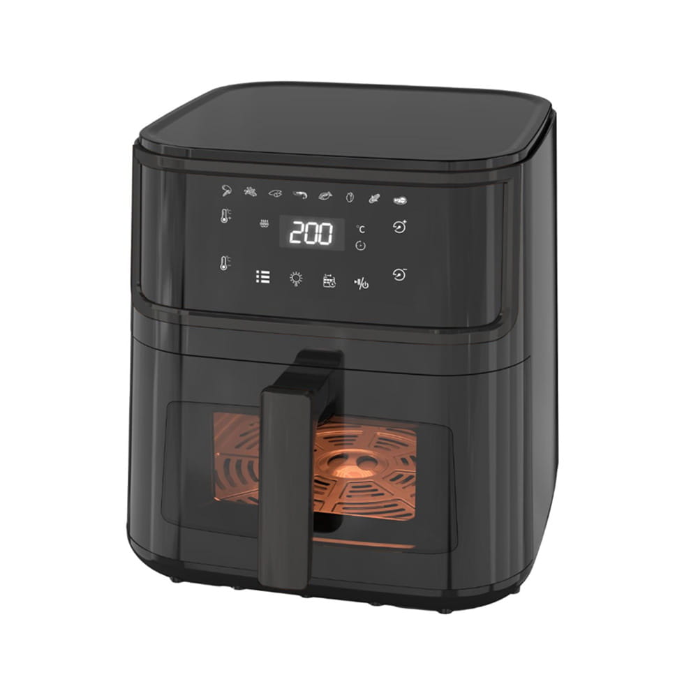 พกพา LCD Visual Air Fryer